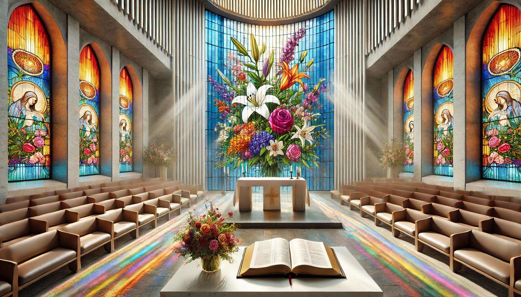 what does the bible say about flowers