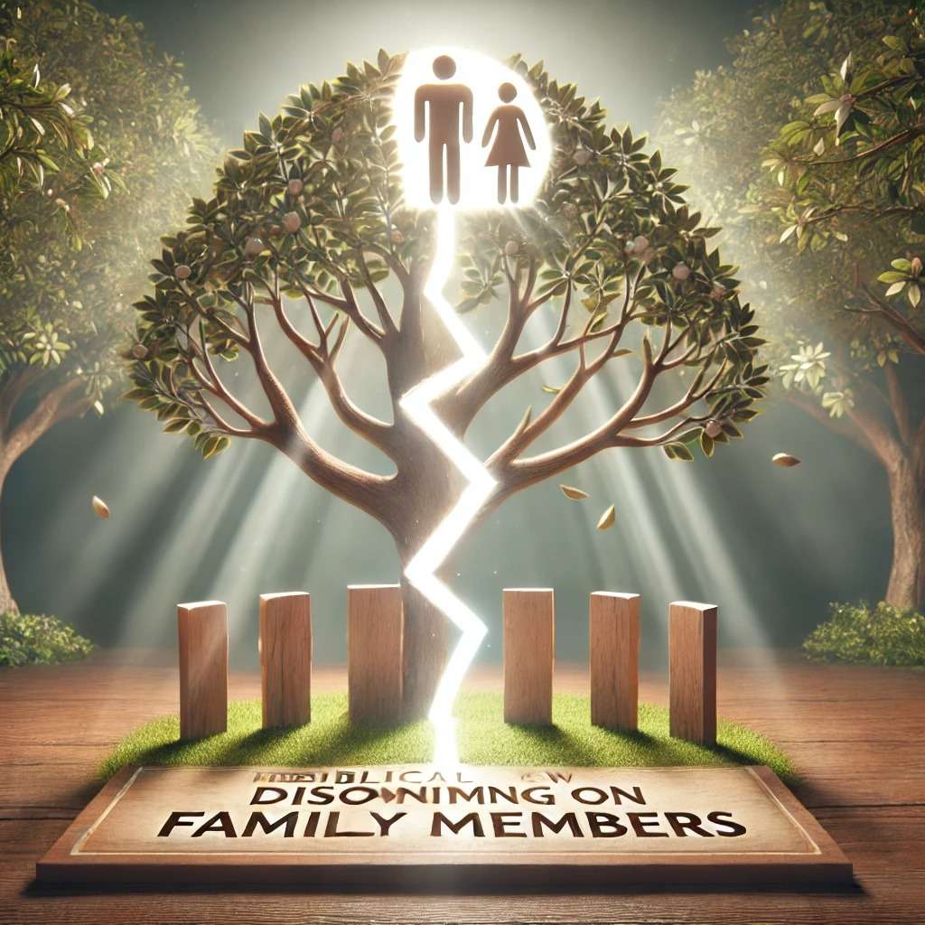 what does the bible say about disowning family members a biblical perspective